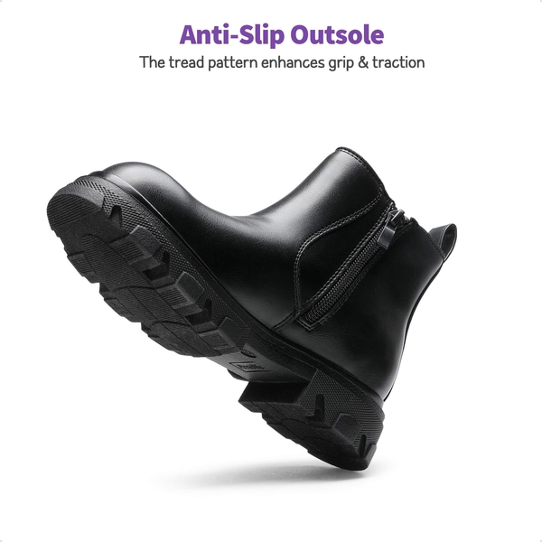 Girls Interchangeable Chelsea Boots - BLACK - 2